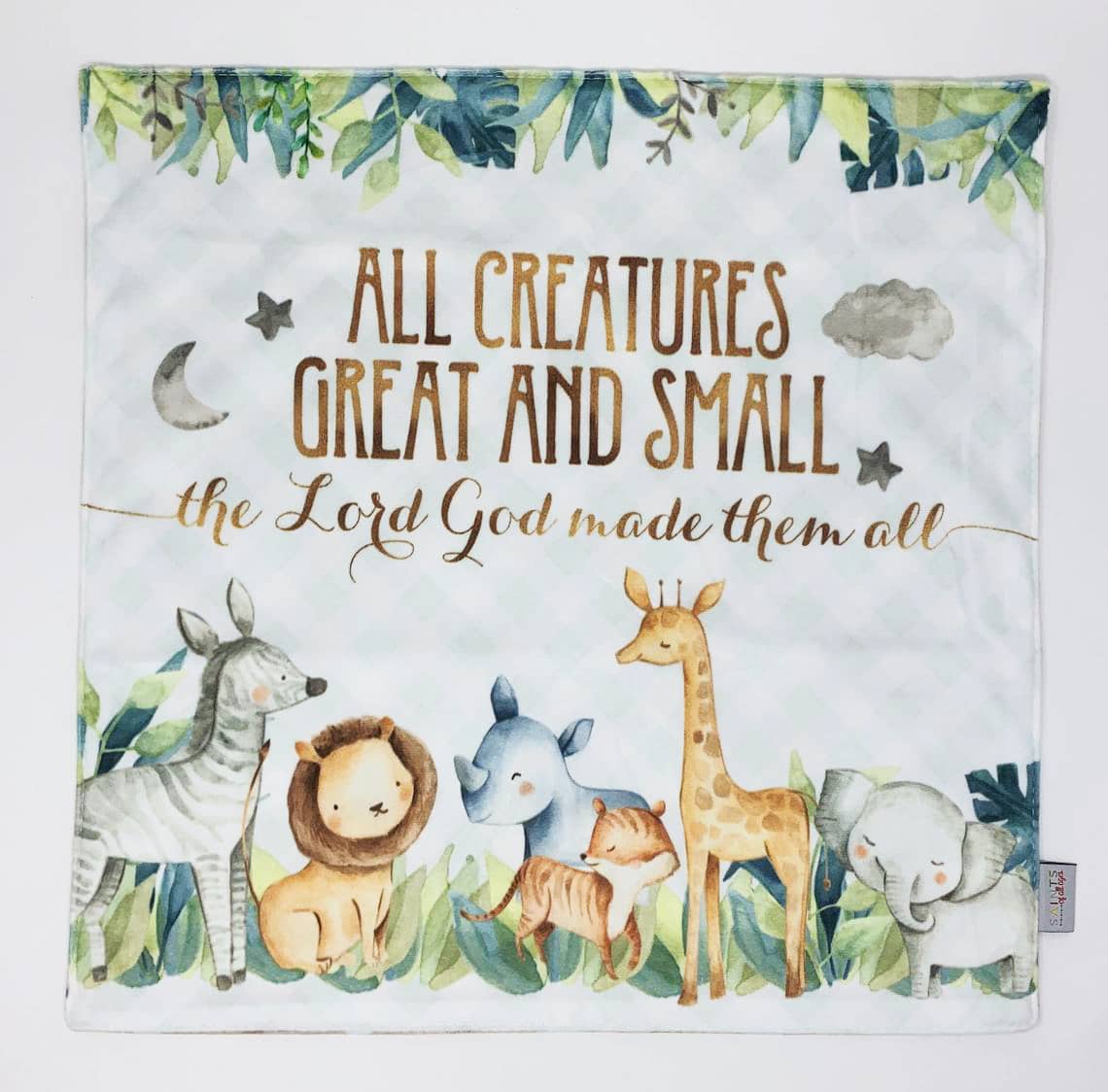 Blanket - Lovey All Creatures Great
