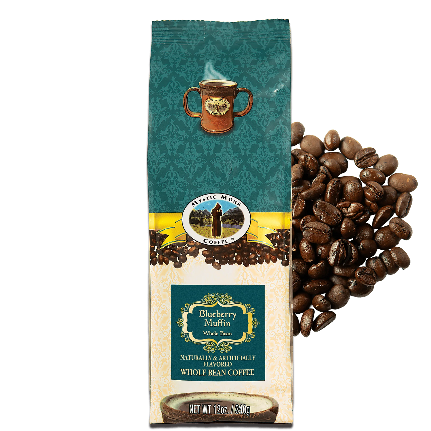 Coffee - Mystic Monk Blueberry Muffin Whole Bean