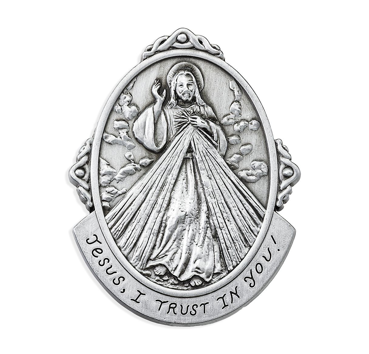Divine Mercy Auto Visor Clip