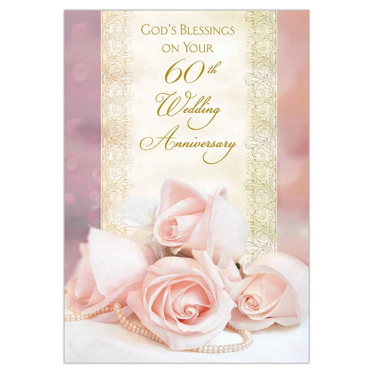 Greeting Card - 60th Wedding Anniversary