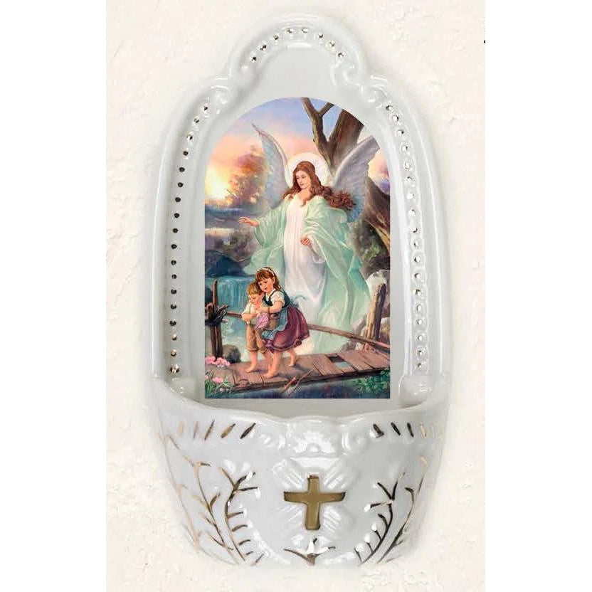 Holy Water Font Guardian Angel