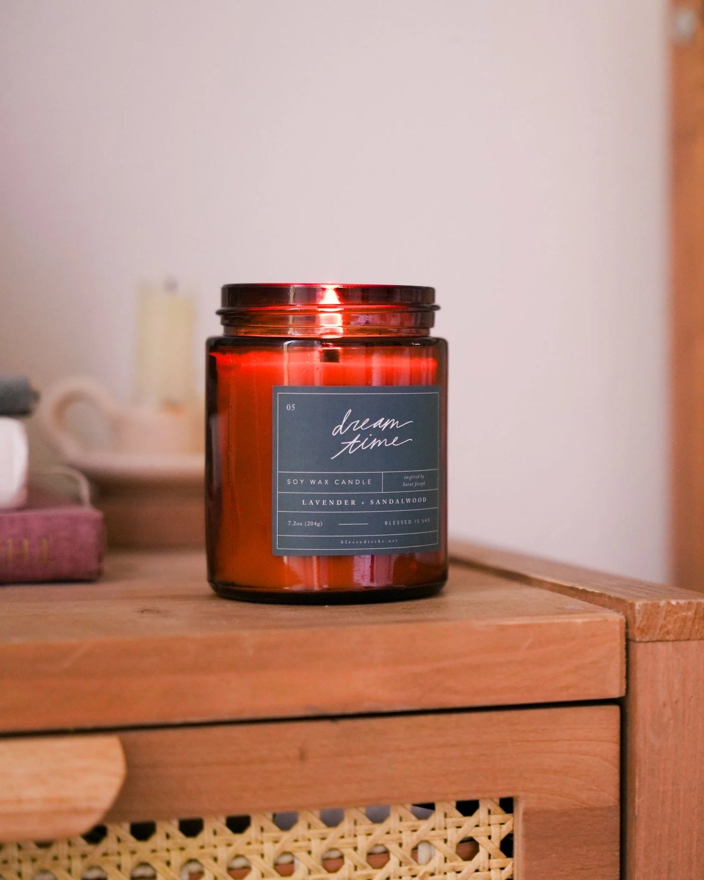 Blessed is She Dream Time Soy Candle