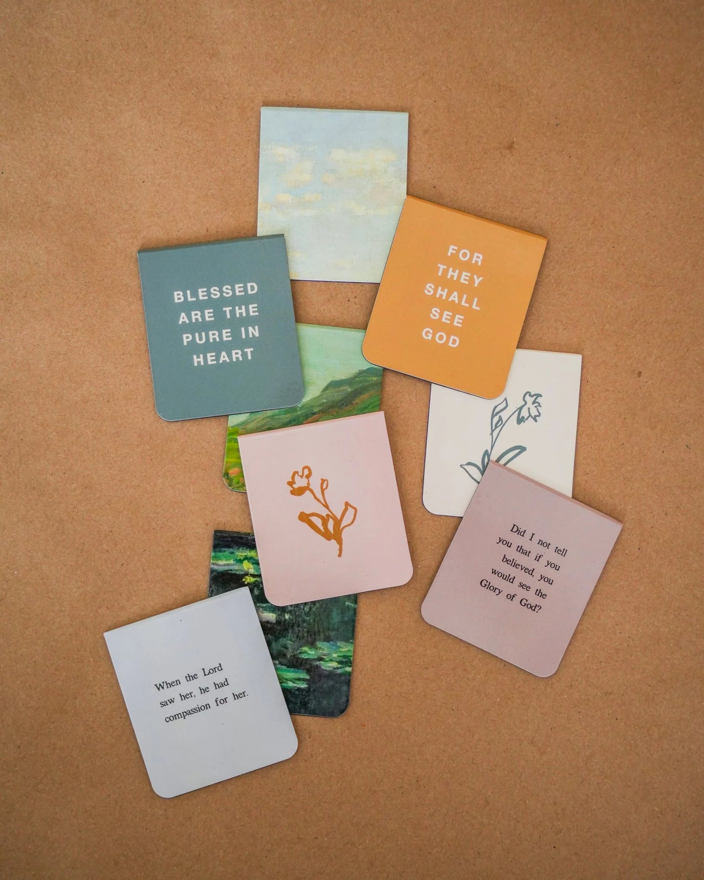 Blessed is She Pure in Heart Magnetic Bookmark