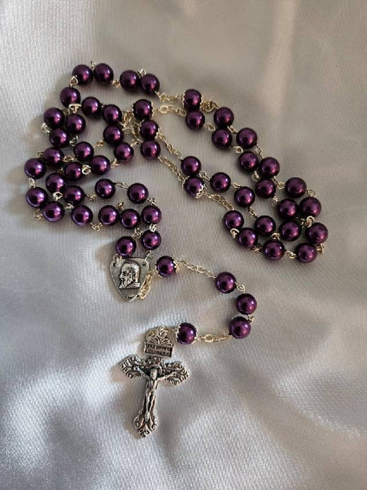 Purple Lenten Rosary