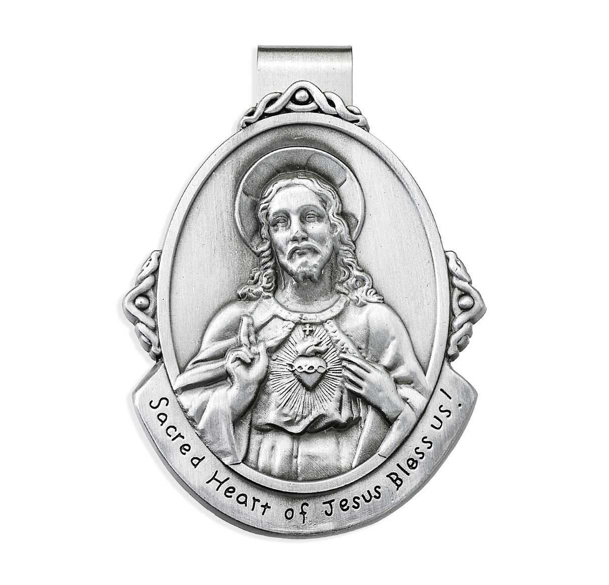 Sacred Heart of Jesus Auto Visor