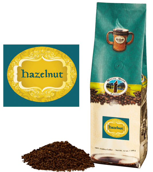 Coffee - Mystic Monk Hazelnut Whole Bean