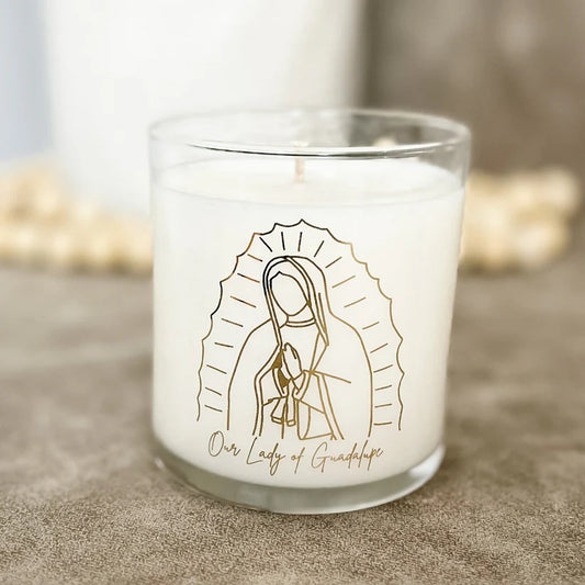 Candle -  Our Lady of Guadalupe