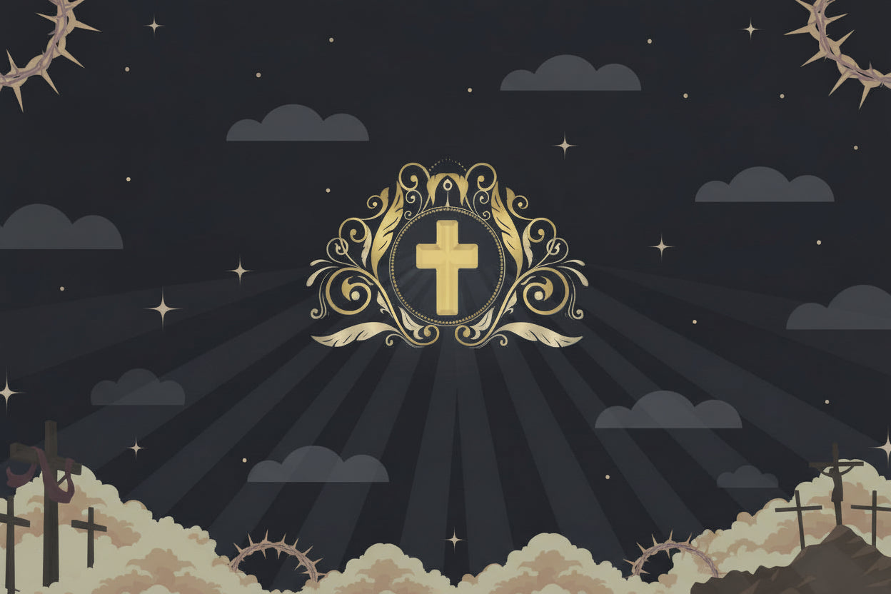 Key Chain - St Christopher Two Tone