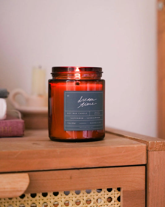 Blessed is She Dream Time Soy Candle