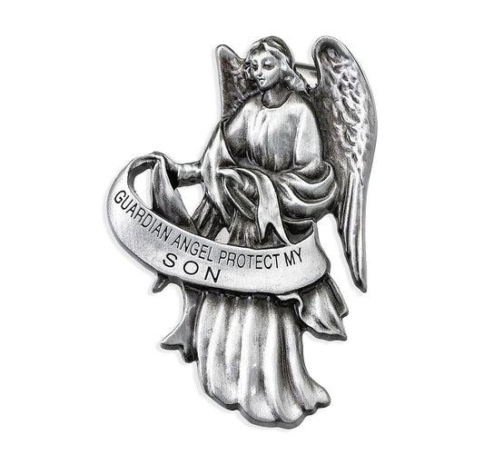 Guardian Angel Protect my Son Auto Visor