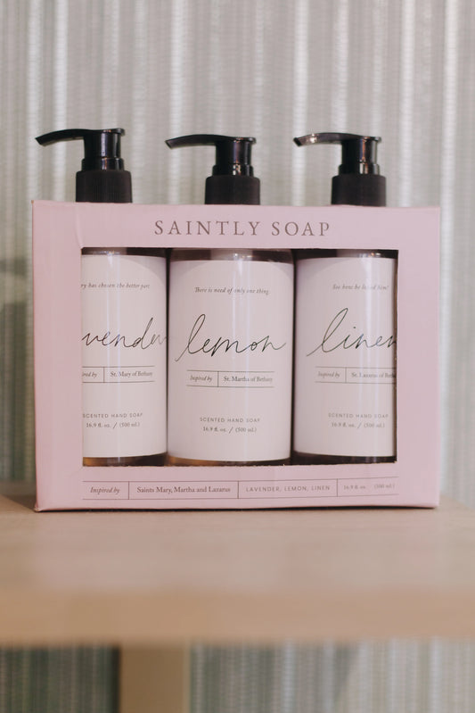 Blessed is She Saintly Soap